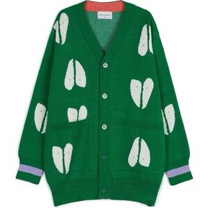 🆕🏷️ Wolf & Rita 💚 Mel Long Sleeve Cardigan, Coração